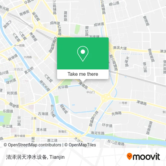 清泽润天净水设备 map