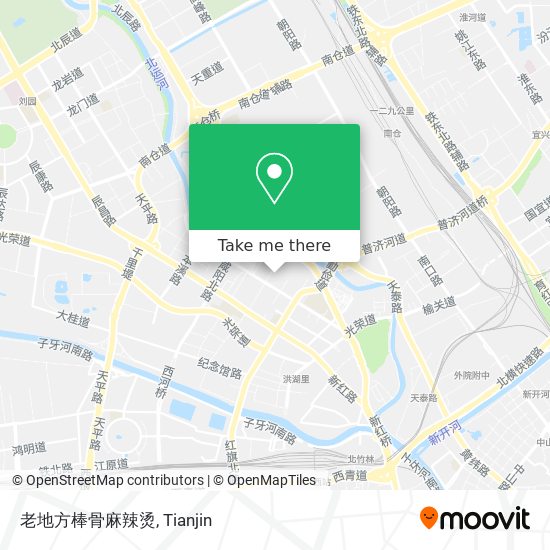 老地方棒骨麻辣烫 map