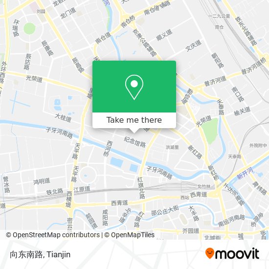 向东南路 map