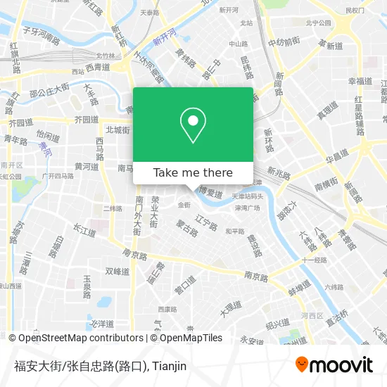 福安大街/张自忠路(路口) map
