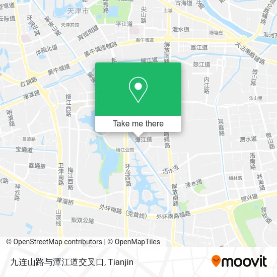 九连山路与潭江道交叉口 map