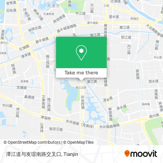 潭江道与友谊南路交叉口 map