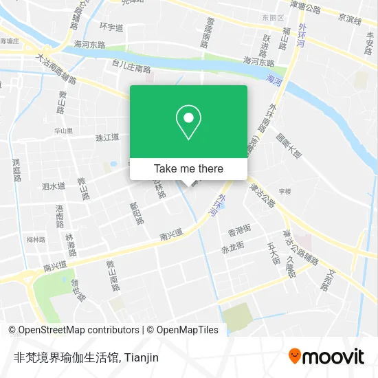 非梵境界瑜伽生活馆 map