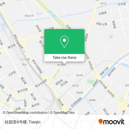 桂园里6号楼 map