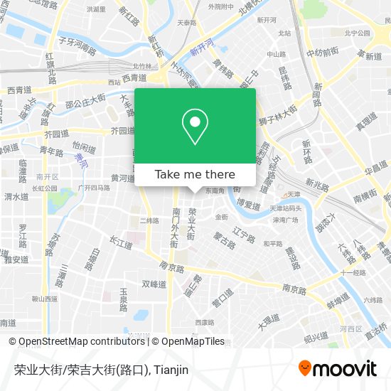 荣业大街/荣吉大街(路口) map
