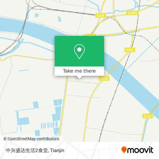中兴盛达生活2食堂 map