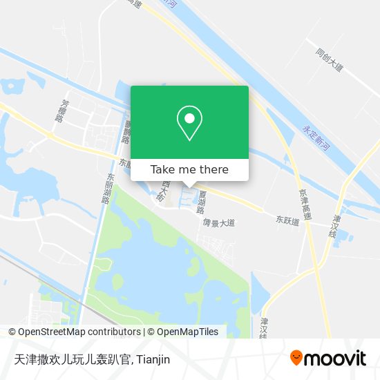 天津撒欢儿玩儿轰趴官 map