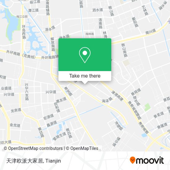 天津欧派大家居 map