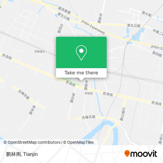 鹏林阁 map