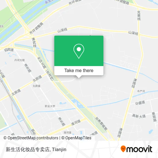新生活化妆品专卖店 map