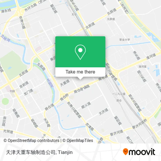 天津天重车轴制造公司 map