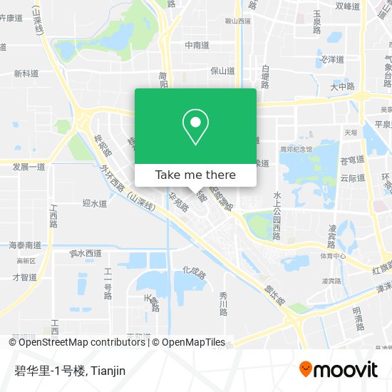 碧华里-1号楼 map