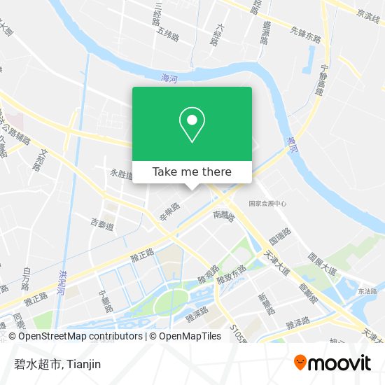 碧水超市 map