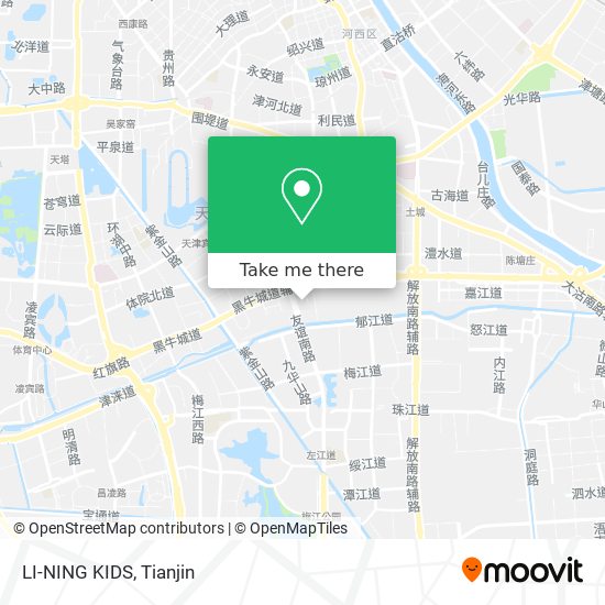 LI-NING KIDS map