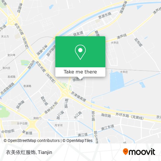 衣美依红服饰 map