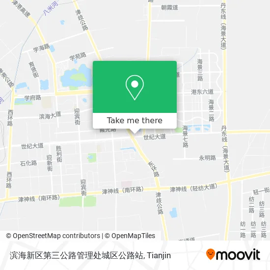 滨海新区第三公路管理处城区公路站 map
