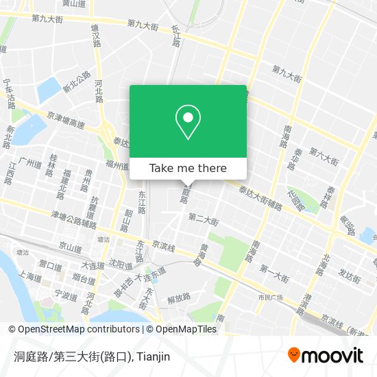 洞庭路/第三大街(路口) map