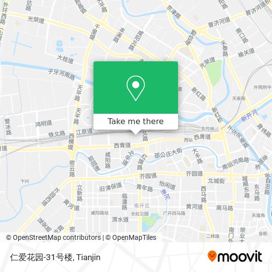 仁爱花园-31号楼 map