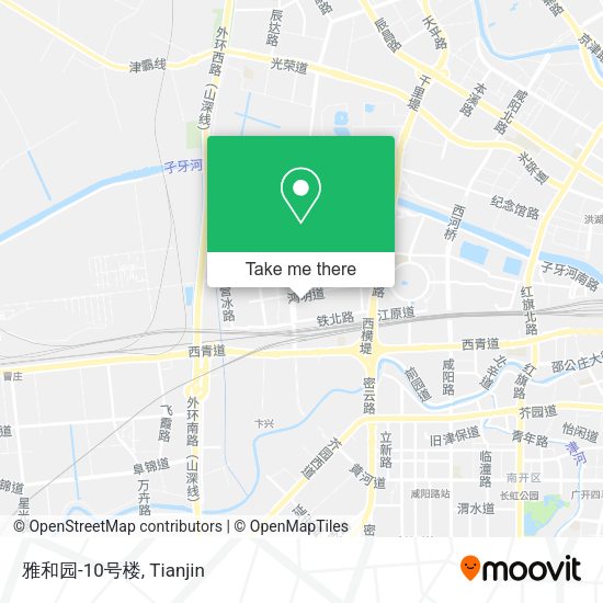 雅和园-10号楼 map