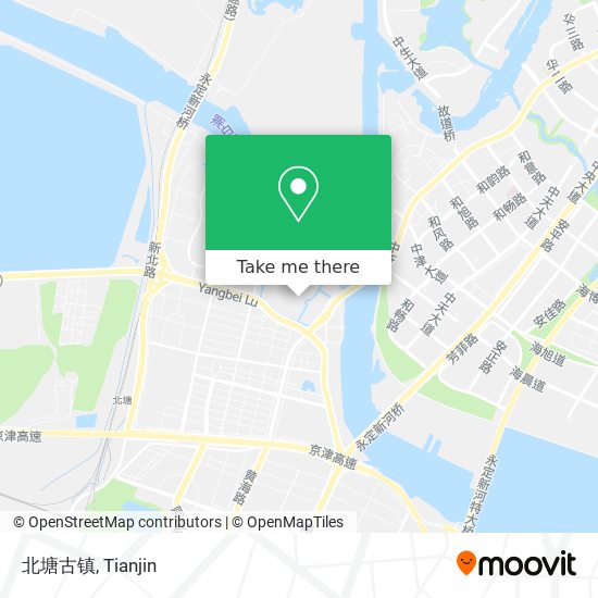 北塘古镇 map