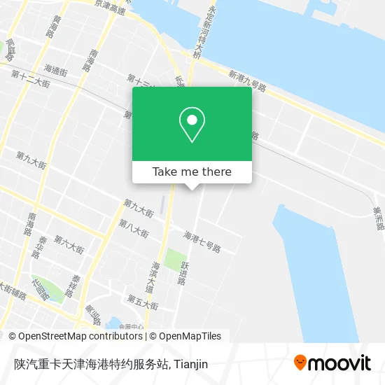 陕汽重卡天津海港特约服务站 map
