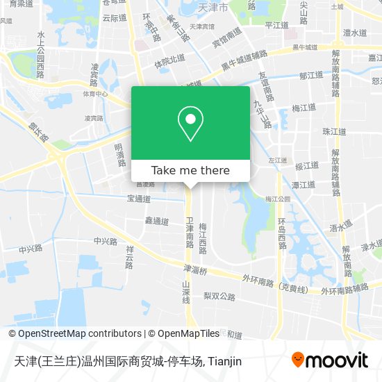 天津(王兰庄)温州国际商贸城-停车场 map