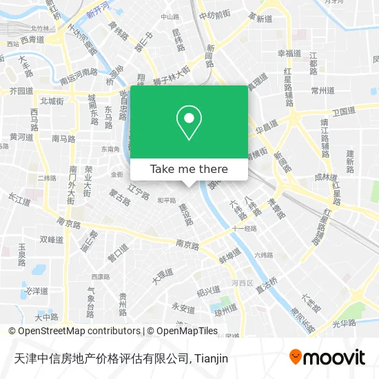 天津中信房地产价格评估有限公司 map