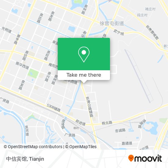 中信宾馆 map
