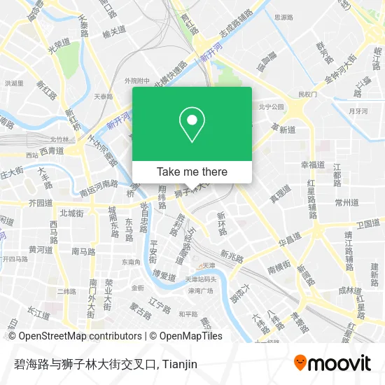 碧海路与狮子林大街交叉口 map