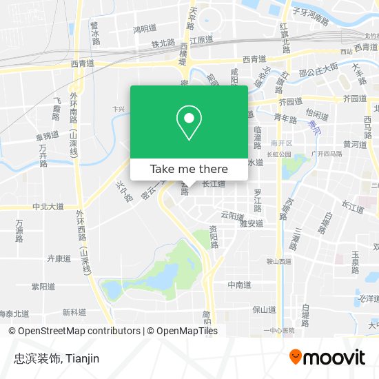 忠滨装饰 map