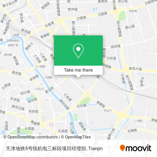 天津地铁5号线机电三标段项目经理部 map