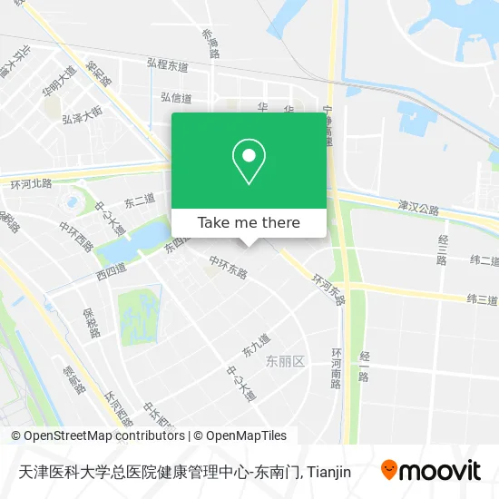 天津医科大学总医院健康管理中心-东南门 map