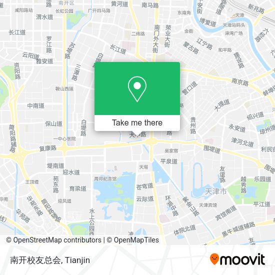 南开校友总会 map