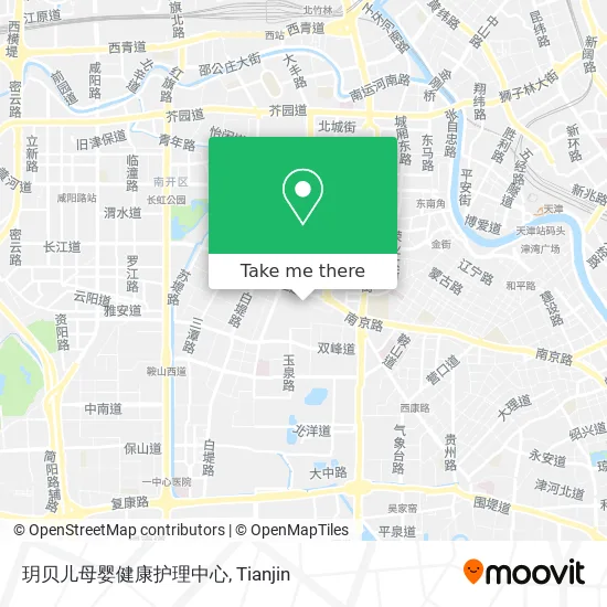 玥贝儿母婴健康护理中心 map