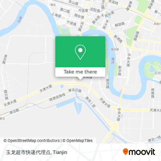 玉龙超市快递代理点 map