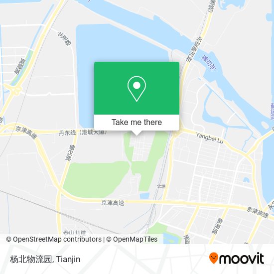 杨北物流园 map