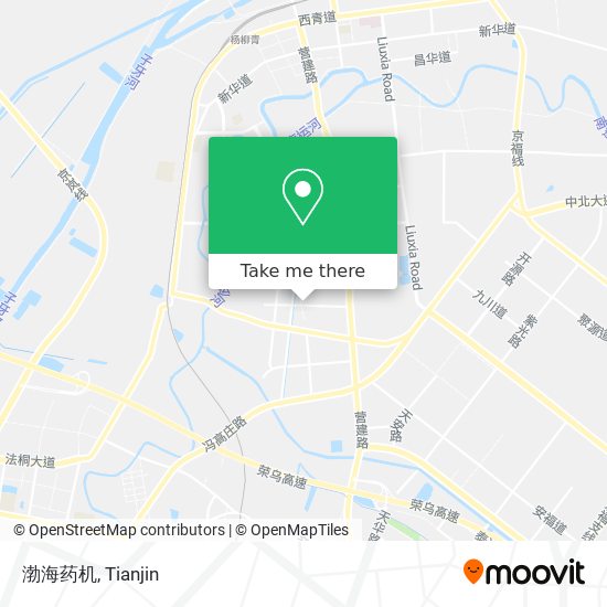 渤海药机 map