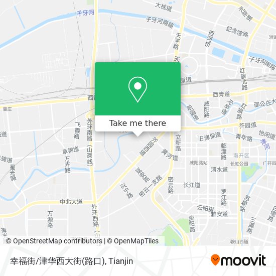幸福街/津华西大街(路口) map