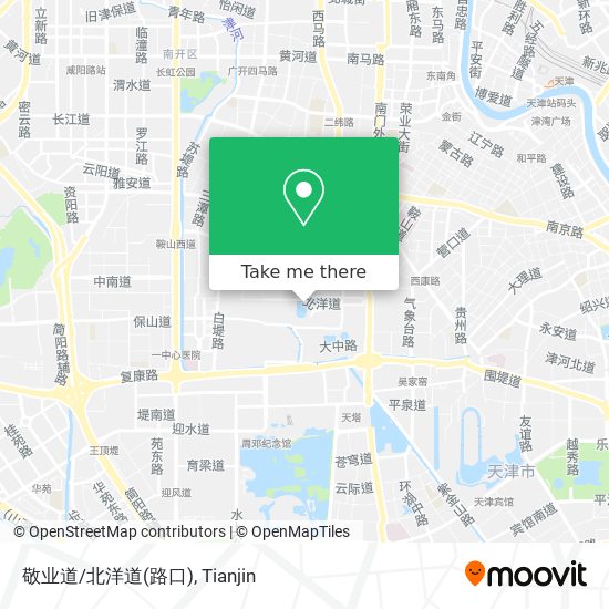 敬业道/北洋道(路口) map