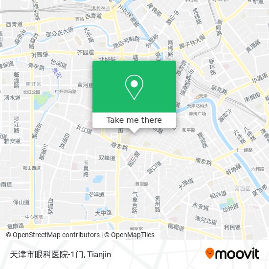 天津市眼科医院-1门 map