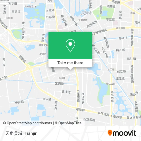 天房美域 map