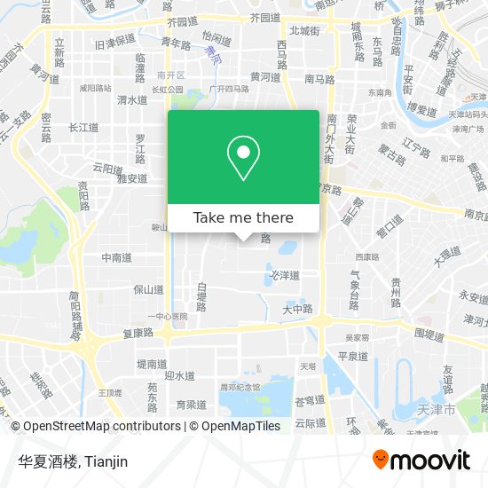 华夏酒楼 map