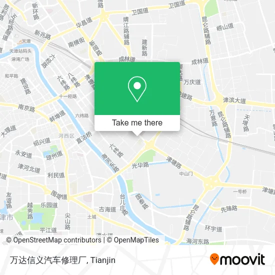 万达信义汽车修理厂 map