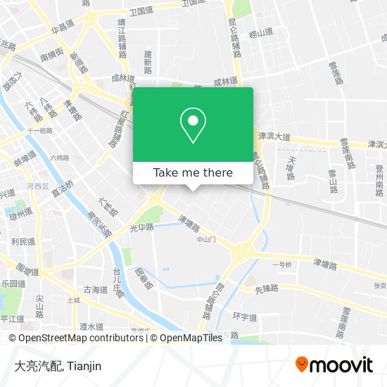 大亮汽配 map