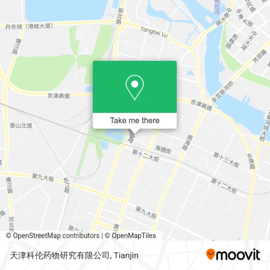 天津科伦药物研究有限公司 map