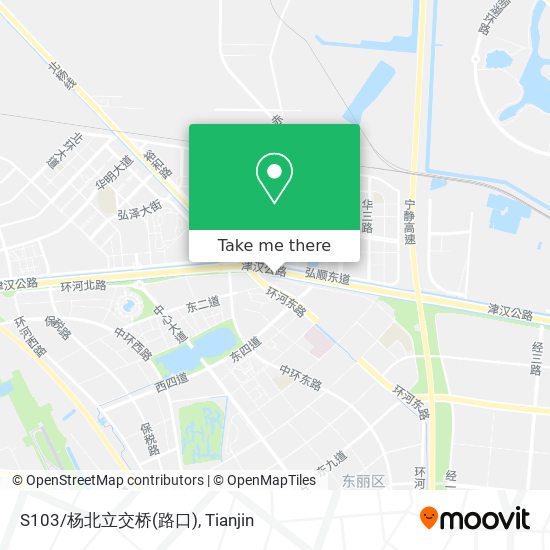 S103/杨北立交桥(路口) map