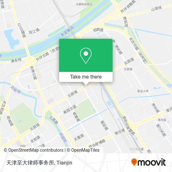 天津至大律师事务所 map