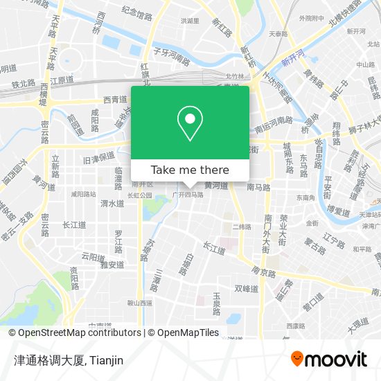 津通格调大厦 map