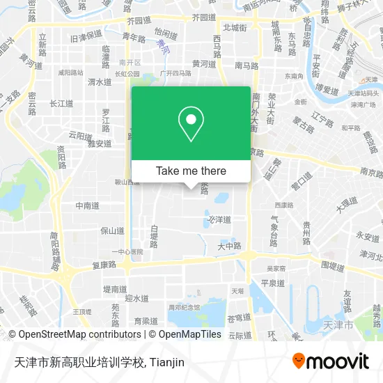 天津市新高职业培训学校 map