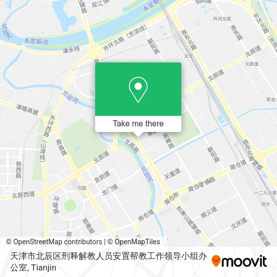 天津市北辰区刑释解教人员安置帮教工作领导小组办公室 map